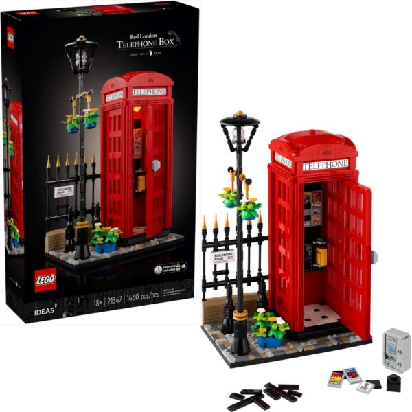купить Лего Конструктор Lego 21347 Ideas Красная лондонская телеф будка