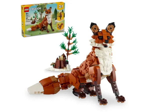 купить Лего Конструктор Lego 31154 Creator Рыжая лисица 3 в 1