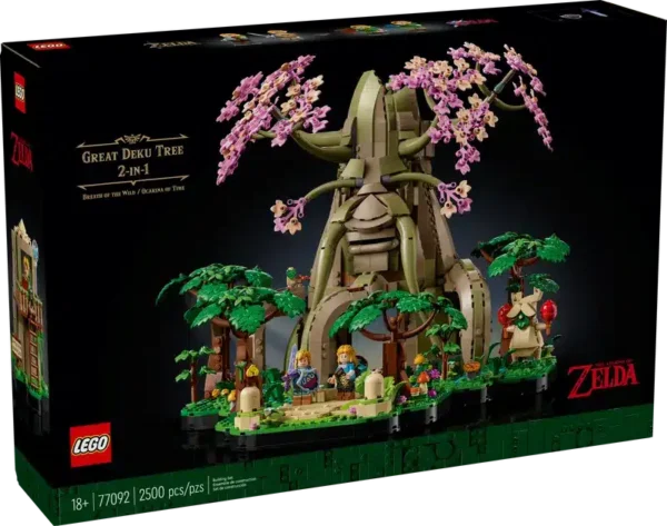 купить Лего Конструктор LEGO 77092 The Legend of Zelda Великое Дерево Деку (2 в 1) – luckybricks