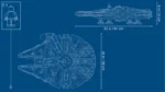 Конструктор LEGO 75192 Star Wars Сокол Тысячелетия Хана Соло