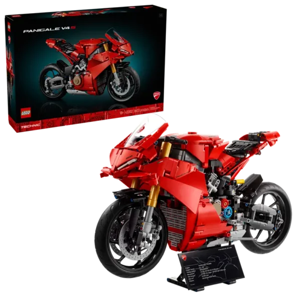 Конструктор LEGO 42202 Technic Мотоцикл Ducati Panigale V4 S